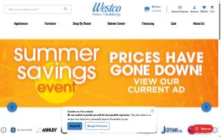 WestCo Outdoor Services website
