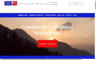 Health on South Rx website