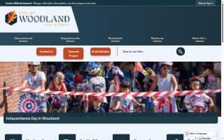 Woodland Animal Hospital website