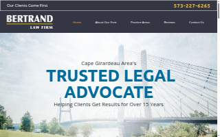 Bertrand Law Firm, LLC website