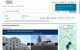 Hampton Inn Cape Girardeau I-55 East website