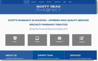 Scott Read Pharmacy website