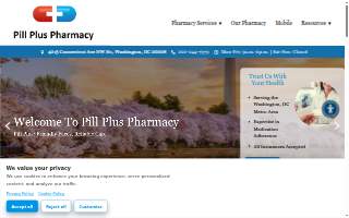 Pill Plus Pharmacy website