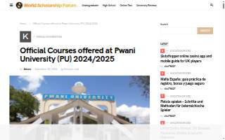 University Club Medical website