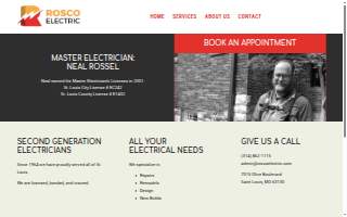 Rosco Electric of University City website