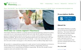 Union Square Pharmacy Inc website