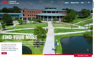 UMSL Fitness Center website