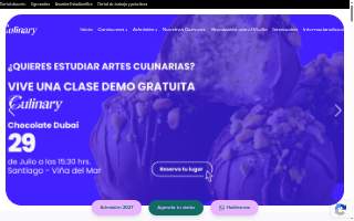Culinary Canvas website