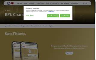 Championship Catering website