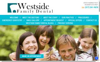 Westside Family Dental website