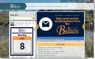 Ballwin Golf Course and Event Center website