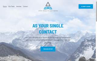 APEX Wealth Advisors website