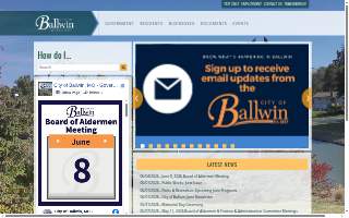 Ballwin Roofing Co. website