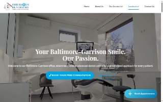 Smiles R Us Dentistry of Baltimore website