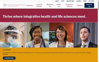 Massachusetts College of Pharmacy and Health Sciences - Boston website