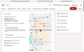 Walgreens of Fort Worth website