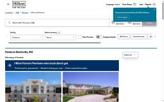Hampton Inn St. Louis Wentzville website