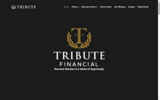 Tribute Financial website