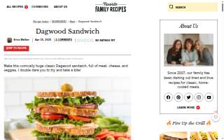 Dagwood's Cafe website