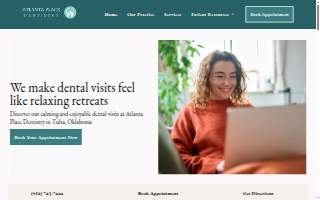Atlanta Place Dentistry website
