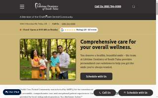 Lifetime Dentistry of South Tulsa website