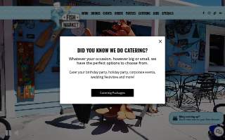 The Fish Market website