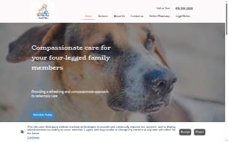 Blue Ridge Plaza Animal Clinic website