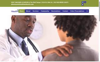 Health Matters Pharmacy at The Well website
