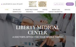 Liberty Medical Center website