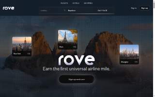 Rove Coffee Co website
