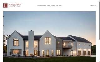 Freeman Custom Homes website