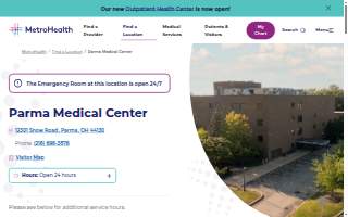 MetroHealth Old Brooklyn Pharmacy website