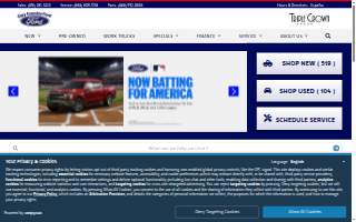 Gary Crossley Ford website