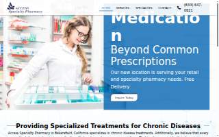 ACCESS SPECIALTY PHARMACY website