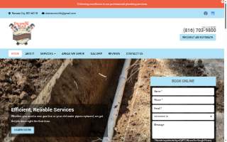 Drains N More LLC website