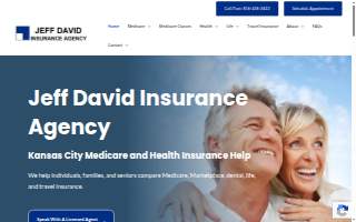 Jeff David Insurance Agency website