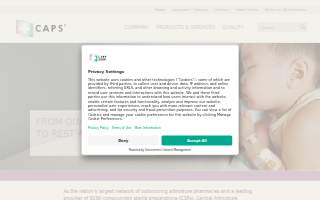 Central Admixture Pharmacy Services of Aurora website