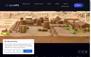 Alpha Dawg Contracting website
