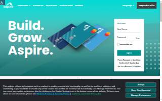 Aspire Wealth Management & Tax Center website