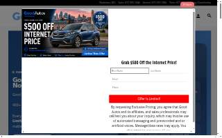 GoodAutos website
