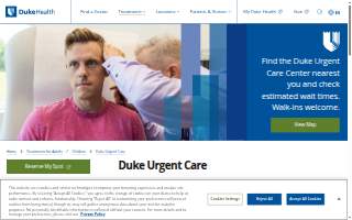 Urgent Care Express Gladstone website