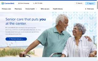 CenterWell Home Health of Danville website