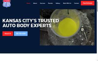 G Town Autobody website