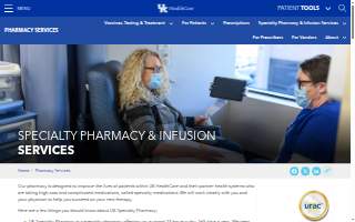 UK Specialty Pharmacy website