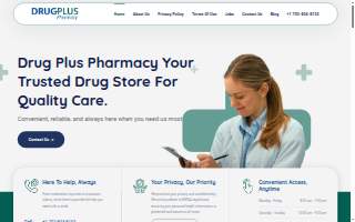 Drug Plus Pharmacy website