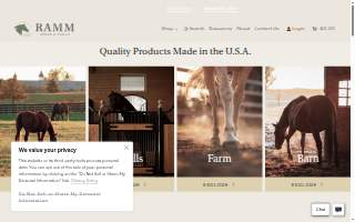 Ramm's Electrical Services website