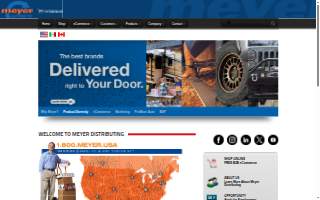 Meyer Construction Specialties website