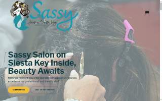 Hair Saloon of Webster Groves website