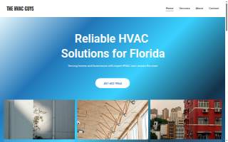 The HVAC Guys website