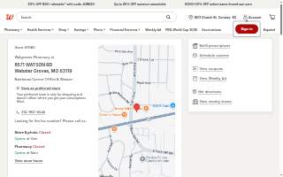 Walgreens of Webster Groves website